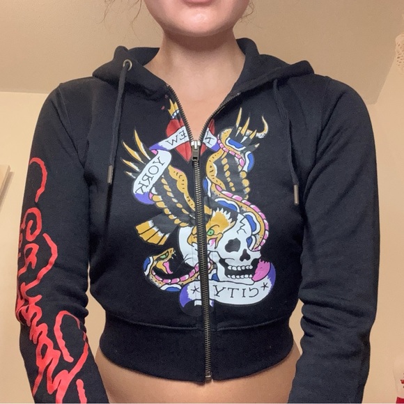 Ed Hardy Jackets & Blazers - Ed Hardy Hoodie